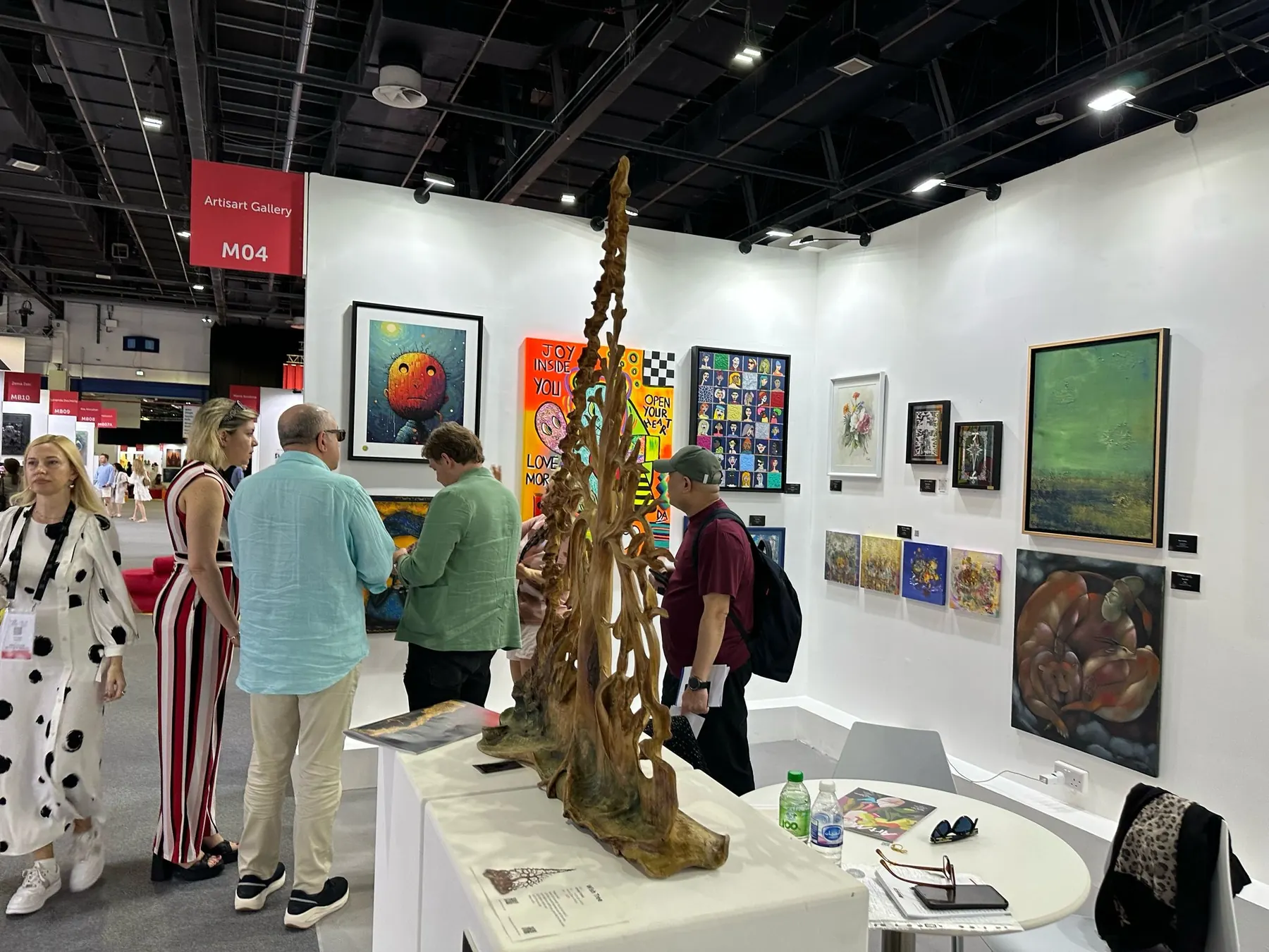 World Art Dubai 2025 ArtisArt Gallery booth