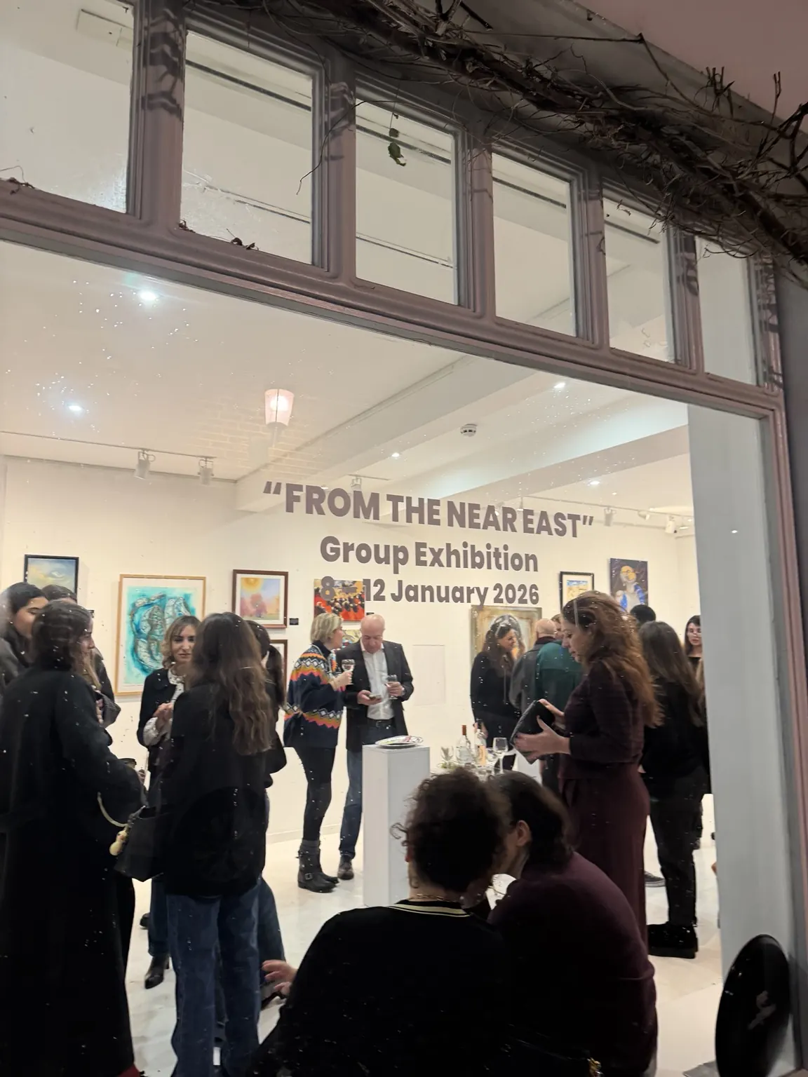 From the Near East group exhibition in London